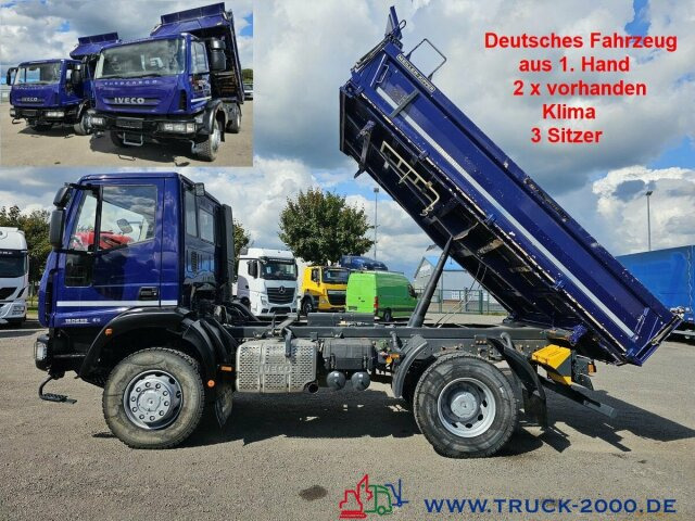 Iveco EuroCargo 150E25 4x4 Meiller 3Sitze AHK 171 TKM - Camion benne: photos 1 Iveco EuroCargo 150E25 4x4 Meiller 3Sitze AHK 171 TKM - Camion benne: photos 1