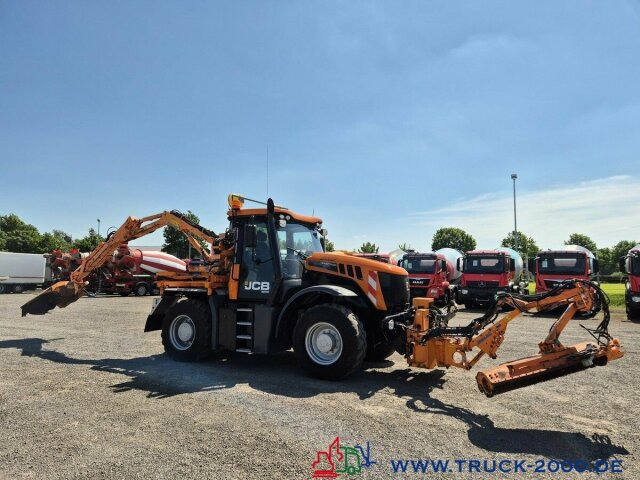 Tracteur agricole JCB Fastrac inklusive 4x4 Mulag Front + Heck Mäher: photos 12
