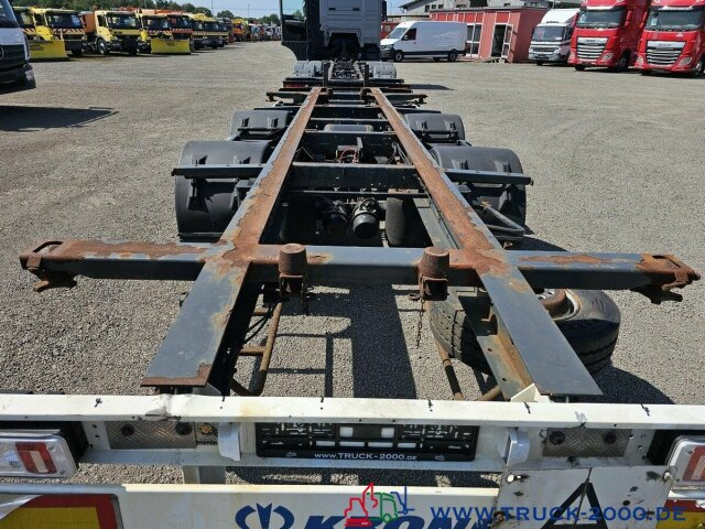 Remorque porte-conteneur/ Caisse mobile Krone ZZ18 XF0 Tandem Box Carrier - Luft - BPW Achsen: photos 10