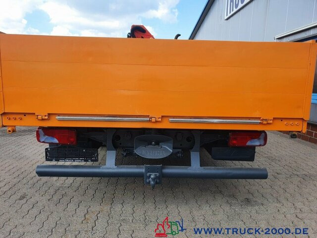 MAN TGL 12.250 Kran PK11001 7.6 m = 1.24 to. 2 x AHK - Camion plateau, Camion grue: photos 4 MAN TGL 12.250 Kran PK11001 7.6 m = 1.24 to. 2 x AHK - Camion plateau, Camion grue: photos 4