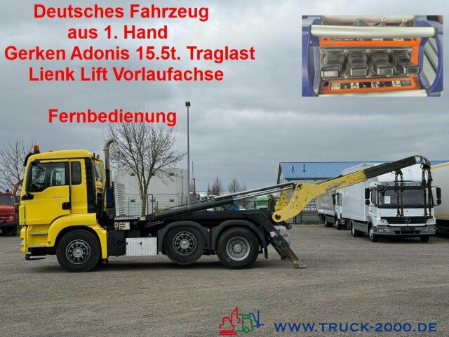 MAN TGS 26.400 6x2 Gergen Teleabsetzer+Fernbedienung - Camion multibenne: photos 1 MAN TGS 26.400 6x2 Gergen Teleabsetzer+Fernbedienung - Camion multibenne: photos 1