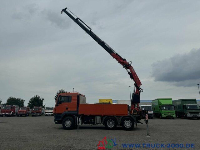 MAN TGS 28.480 6x4H FASSI F365 8m4t AHK41t Lenkachse - Camion plateau, Camion grue: photos 1 MAN TGS 28.480 6x4H FASSI F365 8m4t AHK41t Lenkachse - Camion plateau, Camion grue: photos 1