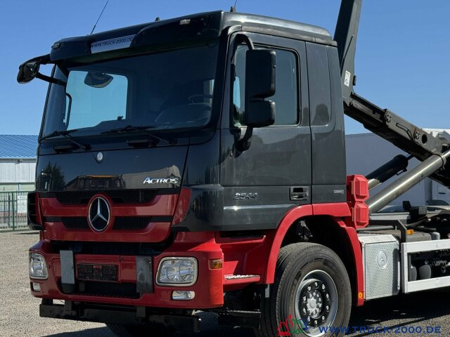 Camion ampliroll, Camion grue Mercedes-Benz Actros 2544 Meiller 20.65+ Mulde Kran 7,3m=1,4t.: photos 9
