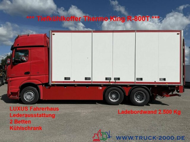 Mercedes-Benz Actros 2663 Tiefkühler Thermo King T-800R + LBW - Camion frigorifique: photos 1 Mercedes-Benz Actros 2663 Tiefkühler Thermo King T-800R + LBW - Camion frigorifique: photos 1
