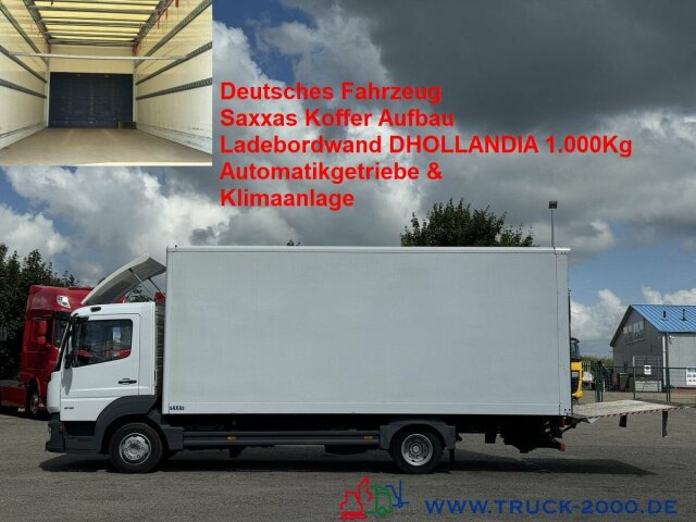 Mercedes-Benz Atego 818 Koffer LBW DHOLLANDIA 1.000kg 3 Sitze - Fourgon grand volume: photos 1 Mercedes-Benz Atego 818 Koffer LBW DHOLLANDIA 1.000kg 3 Sitze - Fourgon grand volume: photos 1