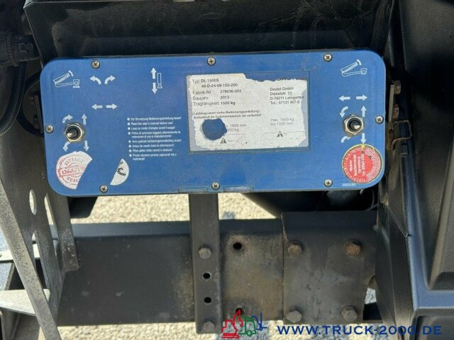 Mercedes-Benz Atego 818 Koffer Ladebordwand Dautel 1.500 Kg - Fourgon grand volume: photos 5 Mercedes-Benz Atego 818 Koffer Ladebordwand Dautel 1.500 Kg - Fourgon grand volume: photos 5