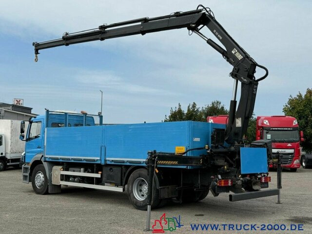 Mercedes-Benz Axor 1833 Hiab 122 ES-3 10m=1,2t. faltbar remote - Camion plateau, Camion grue: photos 2 Mercedes-Benz Axor 1833 Hiab 122 ES-3 10m=1,2t. faltbar remote - Camion plateau, Camion grue: photos 2