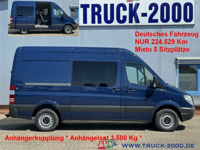 Mercedes-Benz Sprinter 316 Mixto 5 Sitzer Klima + AHK 3.500 Kg - Fourgon utilitaire: photos 1 Mercedes-Benz Sprinter 316 Mixto 5 Sitzer Klima + AHK 3.500 Kg - Fourgon utilitaire: photos 1