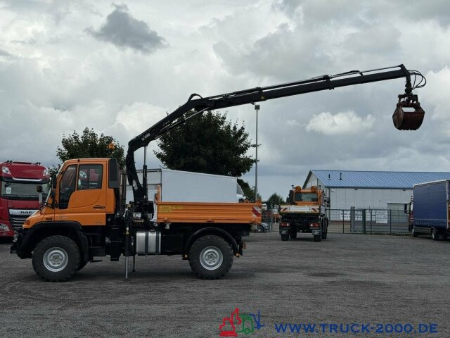 Unimog Unimog U300 4x4 Hiab Kran mit original 60.212 Km - Camion benne, Camion grue: photos 3 Unimog Unimog U300 4x4 Hiab Kran mit original 60.212 Km - Camion benne, Camion grue: photos 3