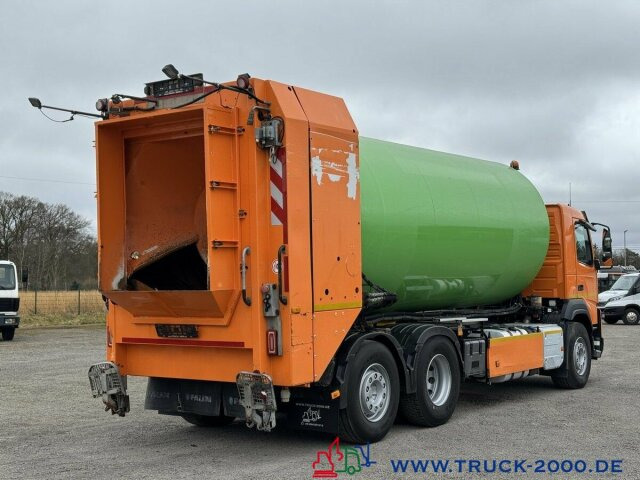 Benne à ordures ménagères pour transport de déchets Volvo FMX 380 6x2 Faun Rotopress23m³ NUR 138 TKM Klima: photos 12