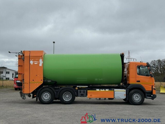 Benne à ordures ménagères pour transport de déchets Volvo FMX 380 6x2 Faun Rotopress23m³ NUR 138 TKM Klima: photos 8