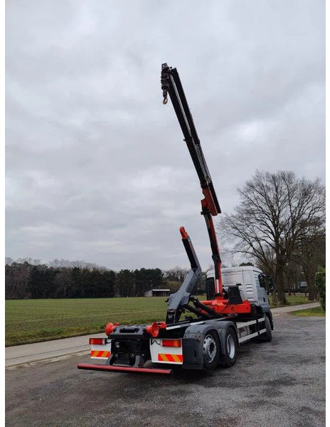 MAN TGS 26.320 Container Multilift + Kraan Palfinger PK16502 - Camion ampliroll, Camion grue: photos 4 MAN TGS 26.320 Container Multilift + Kraan Palfinger PK16502 - Camion ampliroll, Camion grue: photos 4