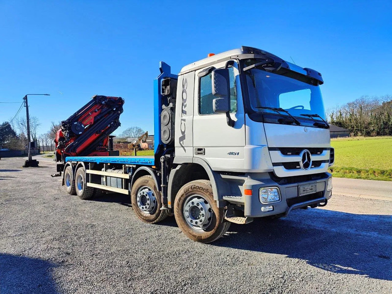 Mercedes-Benz Actros 4151 V8 8x4 roofcrane / dachdecker Palfinger PK78002 + Flyjib PJ170 - Camion plateau, Camion grue: photos 2 Mercedes-Benz Actros 4151 V8 8x4 roofcrane / dachdecker Palfinger PK78002 + Flyjib PJ170 - Camion plateau, Camion grue: photos 2