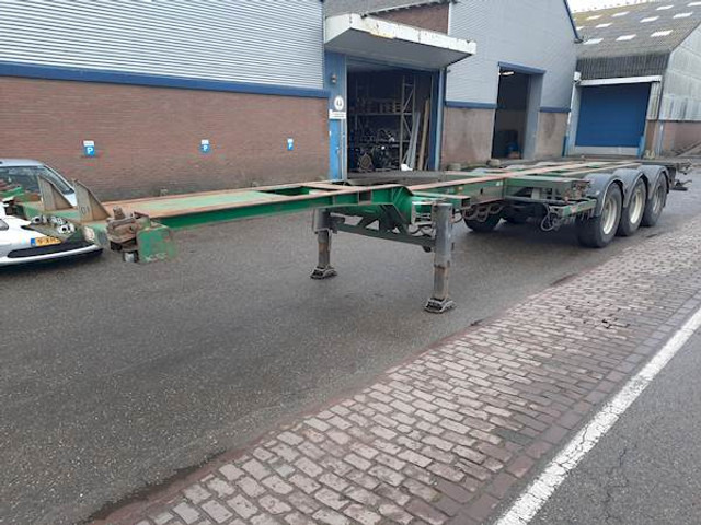 Bulthuis 3UCC 39 EU - Semi-remorque porte-conteneur/ Caisse mobile: photos 1 Bulthuis 3UCC 39 EU - Semi-remorque porte-conteneur/ Caisse mobile: photos 1