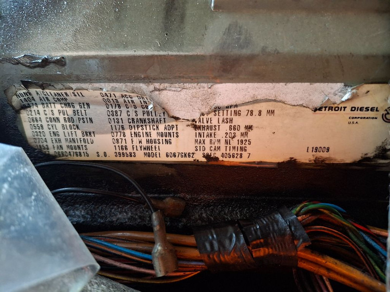 Detroit 6067GK62 60-serie - Moteur: photos 5 Detroit 6067GK62 60-serie - Moteur: photos 5