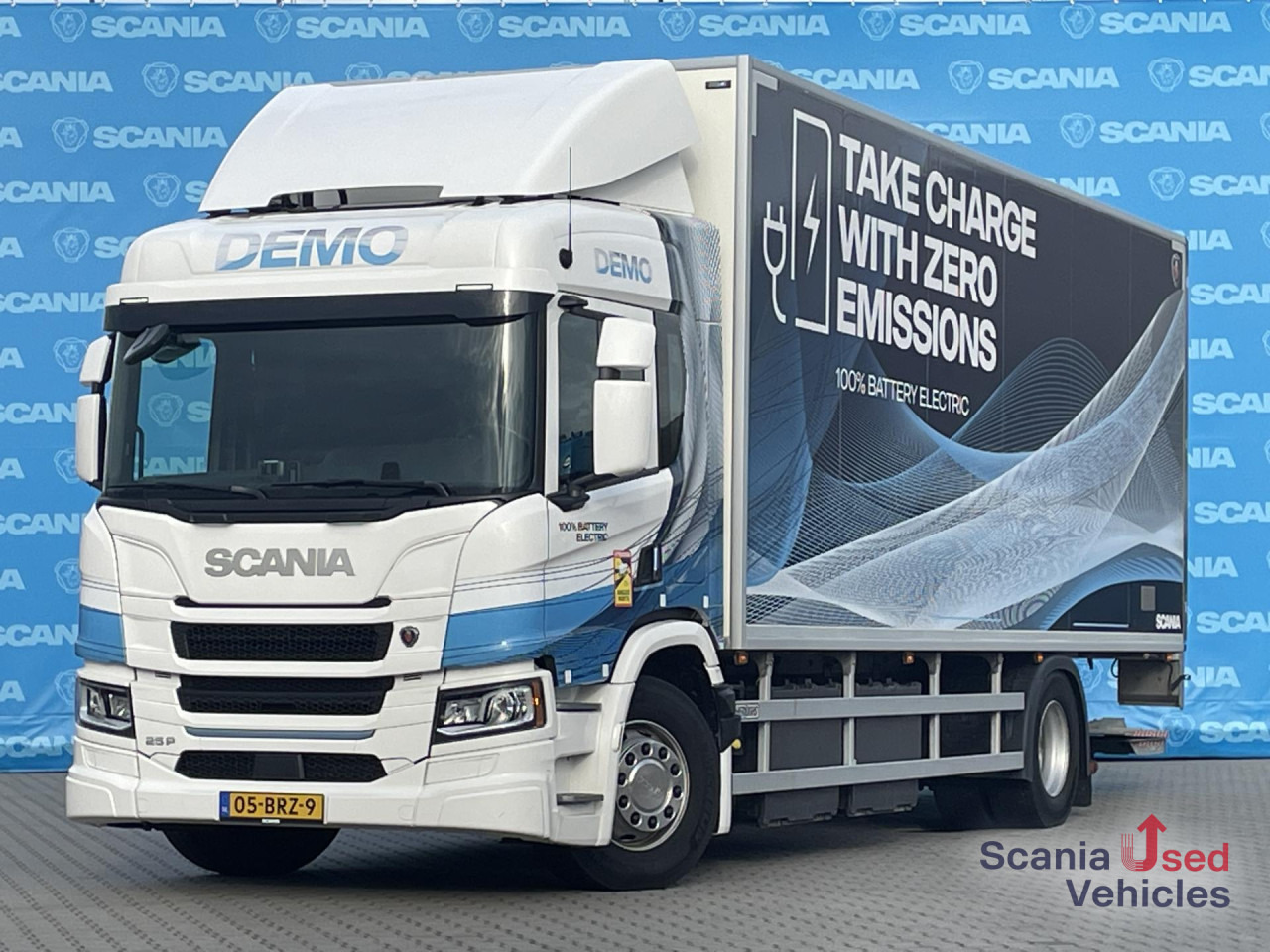 SCANIA 25P BEV B4x2NA ELECTRIC TAIL LIFT 2.5T 760X250X264 - Camion fourgon, Camion électrique: photos 1 SCANIA 25P BEV B4x2NA ELECTRIC TAIL LIFT 2.5T 760X250X264 - Camion fourgon, Camion électrique: photos 1