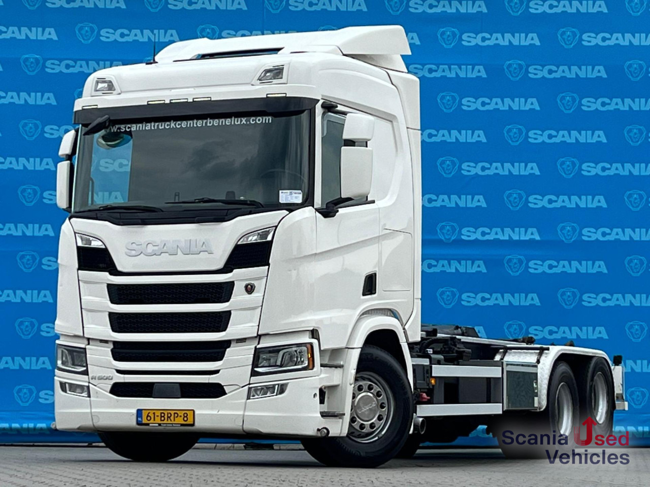 SCANIA R 500 B6x2NB HOOKLIFT RETARDER FULL-AIR 9T DIIF-L - Châssis cabine: photos 1 SCANIA R 500 B6x2NB HOOKLIFT RETARDER FULL-AIR 9T DIIF-L - Châssis cabine: photos 1