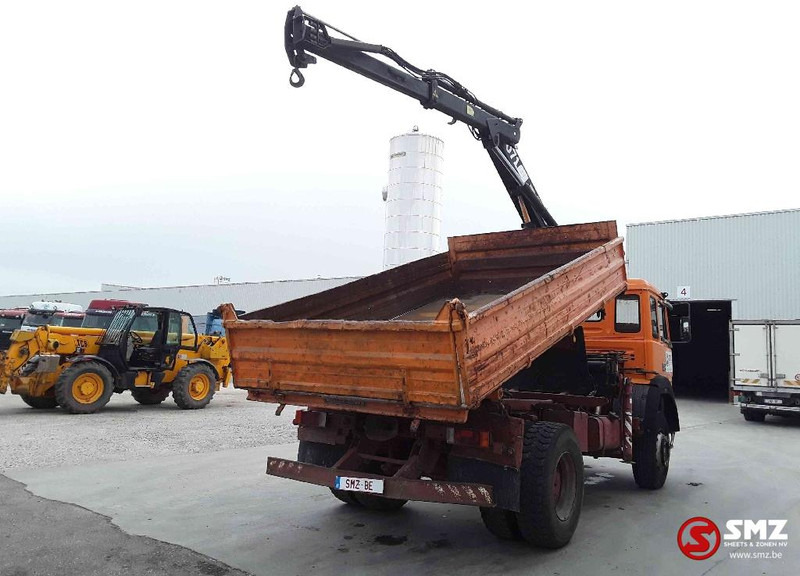 Camion benne, Camion grue Iveco Magirus 170.23 hiab 071: photos 11