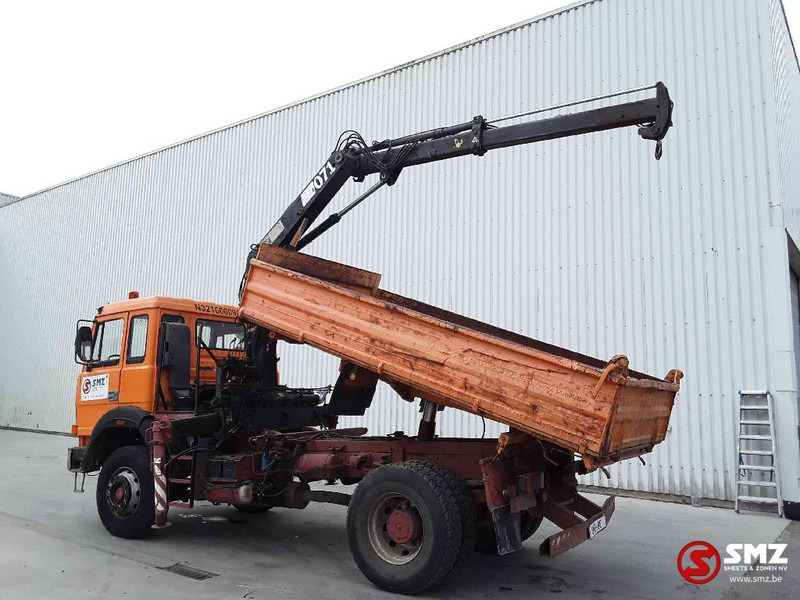 Camion benne, Camion grue Iveco Magirus 170.23 hiab 071: photos 9