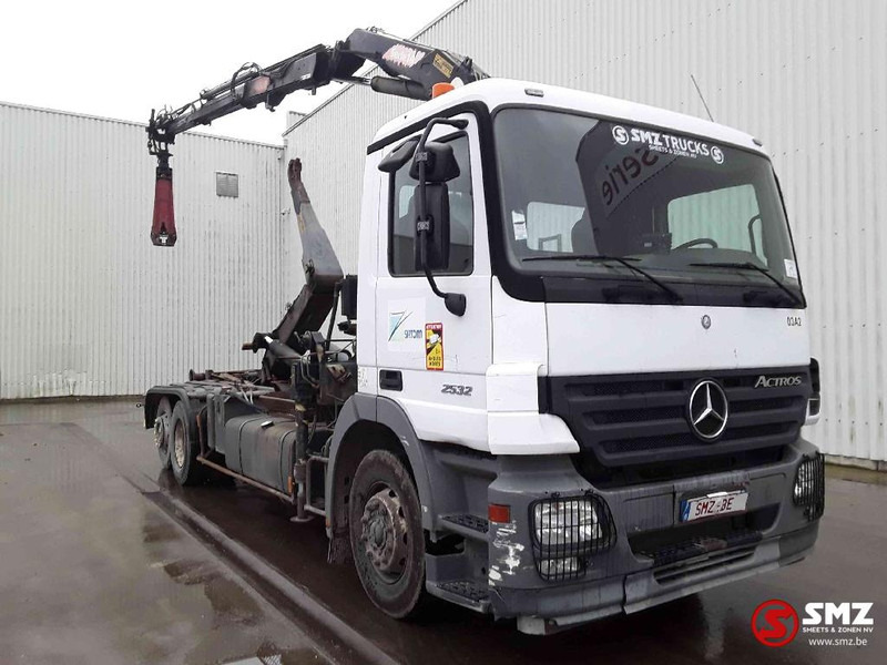 Mercedes-Benz Actros 2532 Pm ga2+remote - Camion porte-conteneur/ Caisse mobile, Camion grue: photos 1 Mercedes-Benz Actros 2532 Pm ga2+remote - Camion porte-conteneur/ Caisse mobile, Camion grue: photos 1