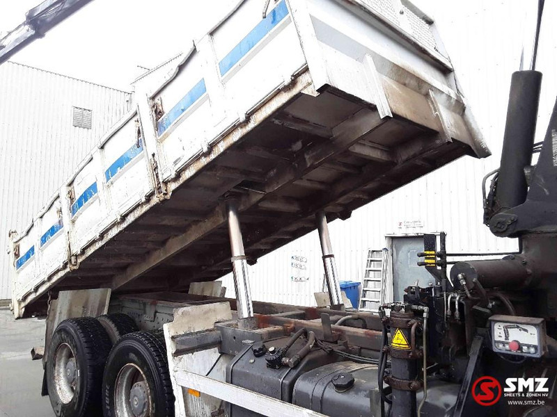 Camion benne, Camion grue Mercedes-Benz Actros 2636 hiab 166e3: photos 7