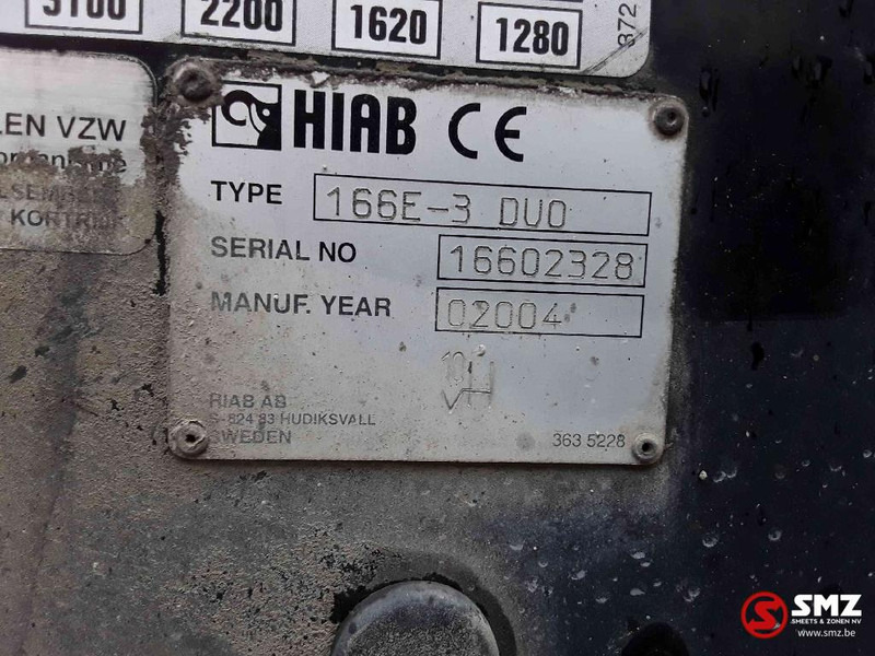 Camion benne, Camion grue Mercedes-Benz Actros 2636 hiab 166e3: photos 8