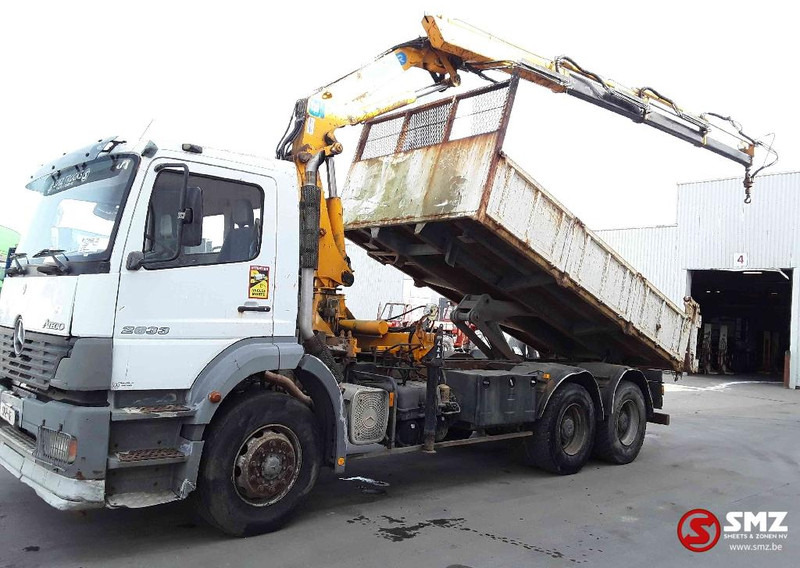 Mercedes-Benz Atego 2633 effer 3 ext +remote 6x4 - Camion benne, Camion grue: photos 5 Mercedes-Benz Atego 2633 effer 3 ext +remote 6x4 - Camion benne, Camion grue: photos 5