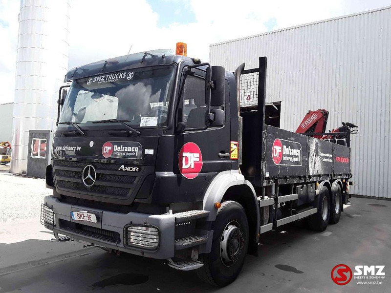 Mercedes-Benz Axor 2633 fassi f 170-3 remote - Camion plateau, Camion grue: photos 3 Mercedes-Benz Axor 2633 fassi f 170-3 remote - Camion plateau, Camion grue: photos 3