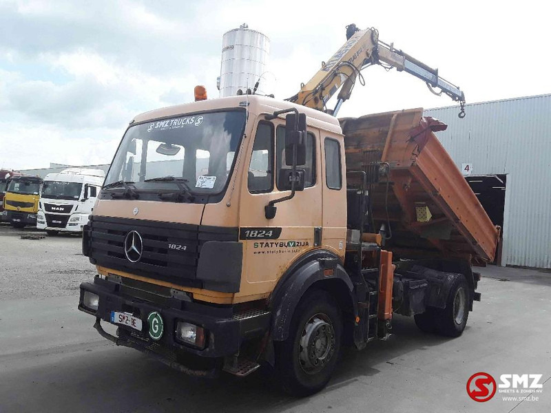 Mercedes-Benz SK 1824 Lames grue Atlas Ak 80-1 - Camion benne, Camion grue: photos 3 Mercedes-Benz SK 1824 Lames grue Atlas Ak 80-1 - Camion benne, Camion grue: photos 3