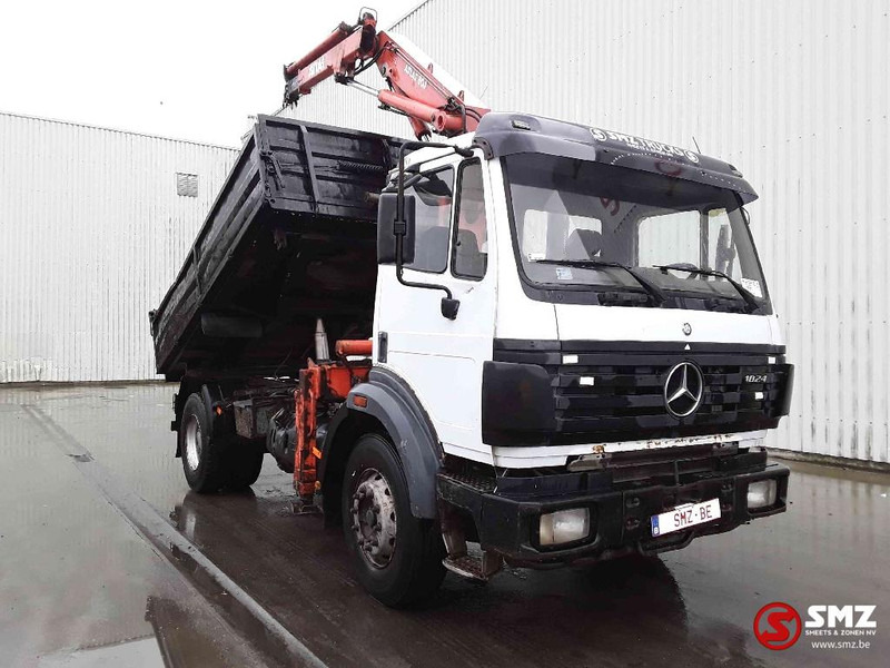 Mercedes-Benz SK 1824 lames grue Atlas Ak 80-1 - Camion benne, Camion grue: photos 1 Mercedes-Benz SK 1824 lames grue Atlas Ak 80-1 - Camion benne, Camion grue: photos 1
