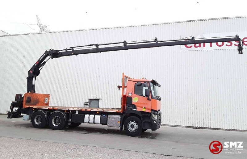 Renault C 430 Hiab 188_es 5+remote - Camion plateau, Camion grue: photos 4 Renault C 430 Hiab 188_es 5+remote - Camion plateau, Camion grue: photos 4