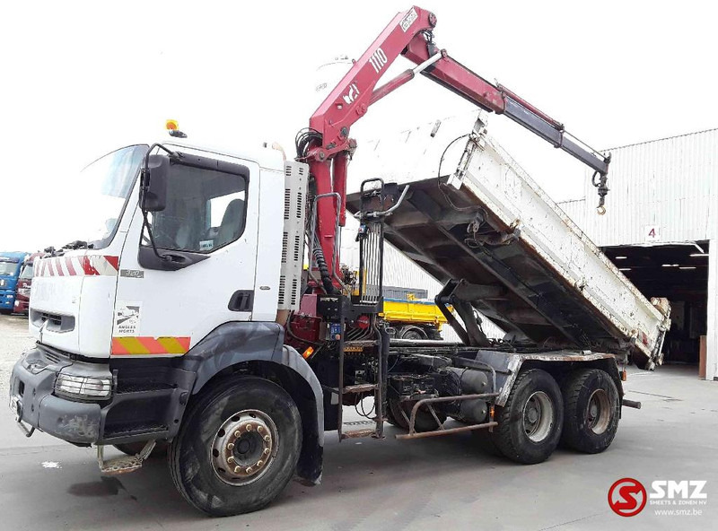 Renault Kerax 320 HMF 1118 k2 - Camion benne, Camion grue: photos 5 Renault Kerax 320 HMF 1118 k2 - Camion benne, Camion grue: photos 5
