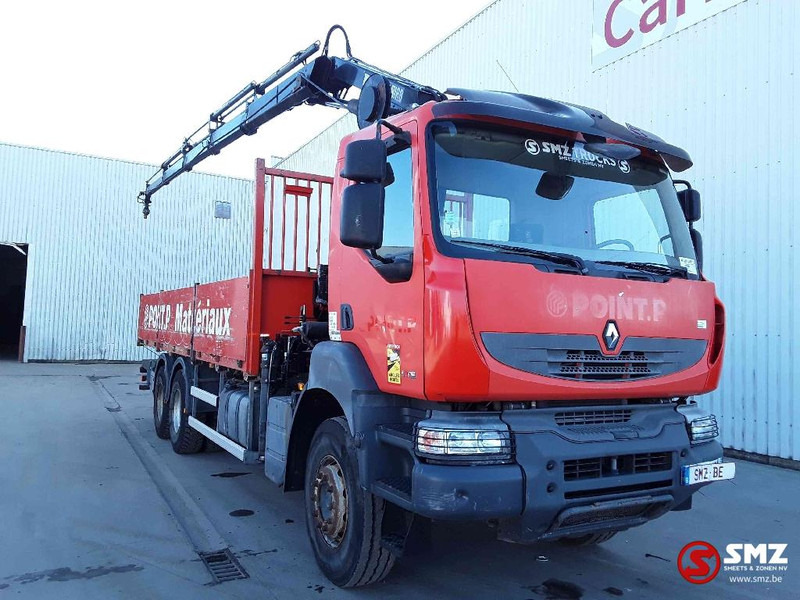 Renault Kerax 430 Hiab 166 E 4 remote - Camion plateau, Camion grue: photos 1 Renault Kerax 430 Hiab 166 E 4 remote - Camion plateau, Camion grue: photos 1