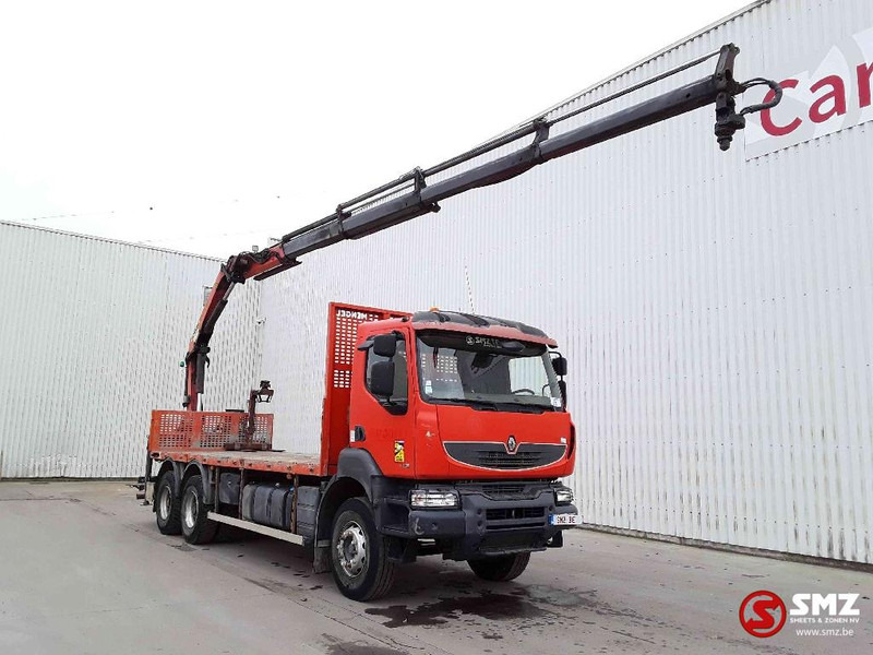 Renault Kerax 430 Palfinger Pk18002EH -4 - Camion plateau, Camion grue: photos 1 Renault Kerax 430 Palfinger Pk18002EH -4 - Camion plateau, Camion grue: photos 1