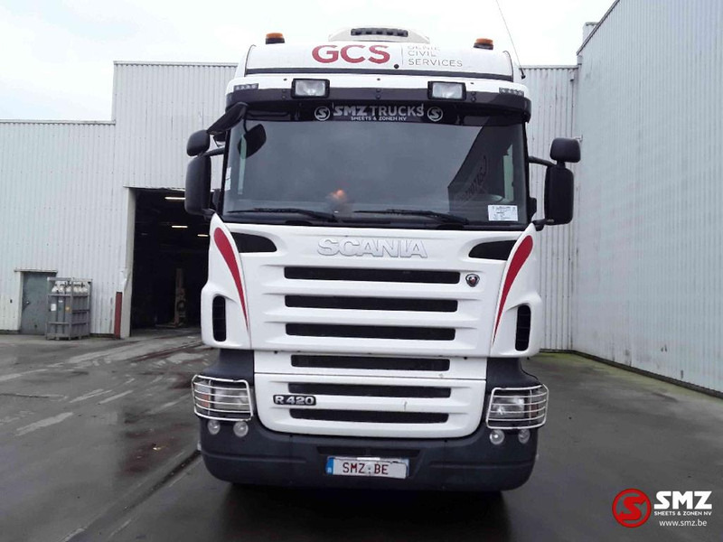 Scania R 420 8x2 +manitou TMT 25.20 - Camion plateau: photos 2 Scania R 420 8x2 +manitou TMT 25.20 - Camion plateau: photos 2