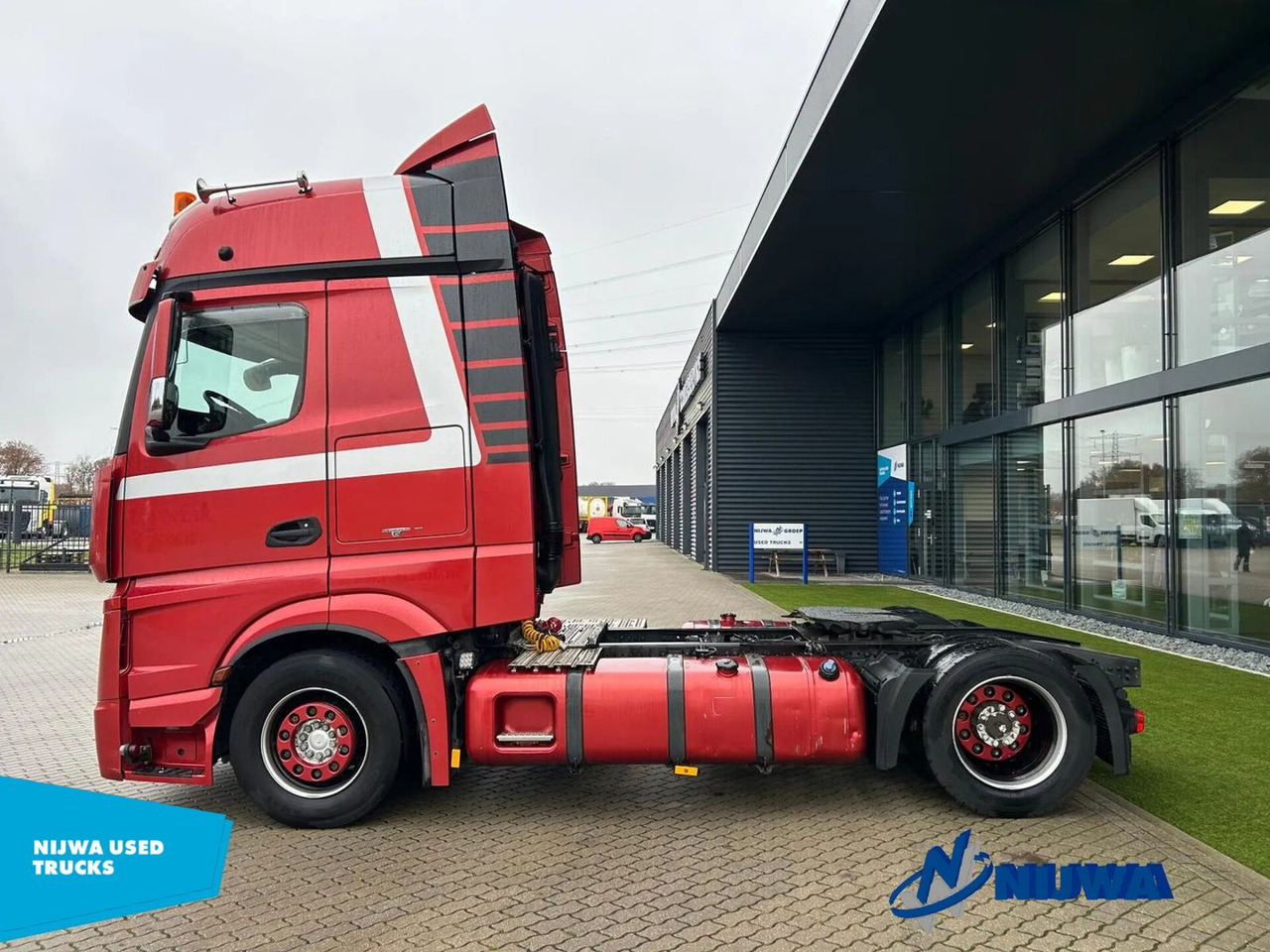 Mercedes-Benz ACTROS 450 4X2 Koelkast + Standkachel - Tracteur routier: photos 5 Mercedes-Benz ACTROS 450 4X2 Koelkast + Standkachel - Tracteur routier: photos 5