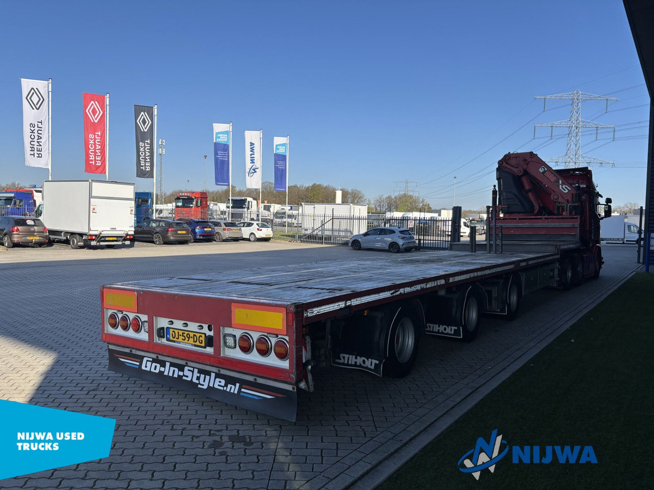 Scania R450 6x2 I.C.M Vogelzang met HIAB 60 ton meter k - Tracteur routier: photos 3 Scania R450 6x2 I.C.M Vogelzang met HIAB 60 ton meter k - Tracteur routier: photos 3