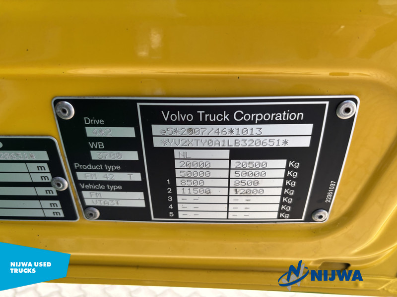 Tracteur routier Volvo FM 460 4x2 PTO + Alcoa's: photos 12