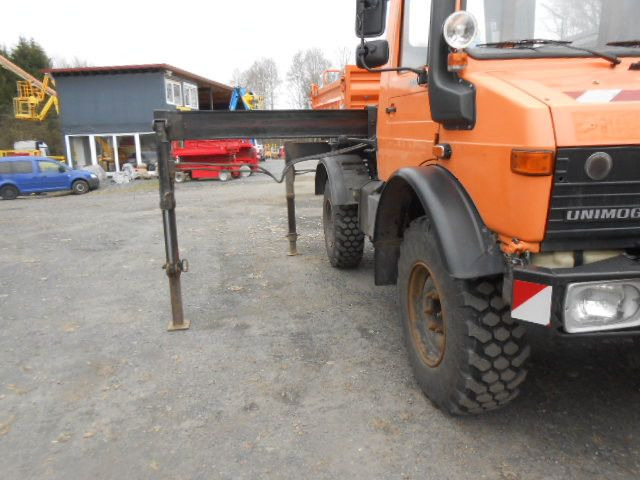 Mercedes-Benz U1450 427/11 mit Kran - Camion benne, Camion grue: photos 4 Mercedes-Benz U1450 427/11 mit Kran - Camion benne, Camion grue: photos 4