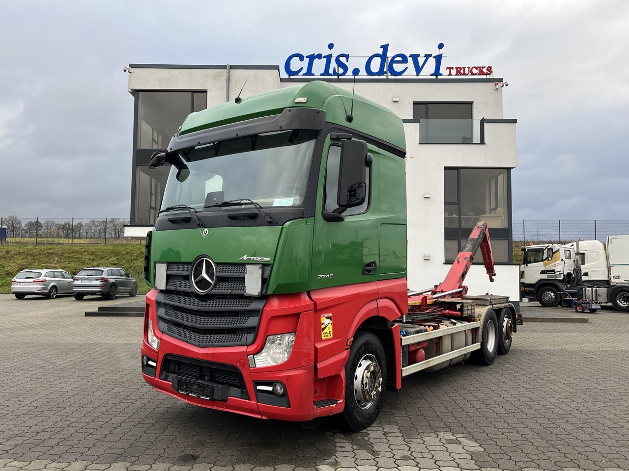 Mercedes-Benz Actros 2745 6x2 Gergen 21 70 Abrollkipper - Camion ampliroll: photos 4 Mercedes-Benz Actros 2745 6x2 Gergen 21 70 Abrollkipper - Camion ampliroll: photos 4