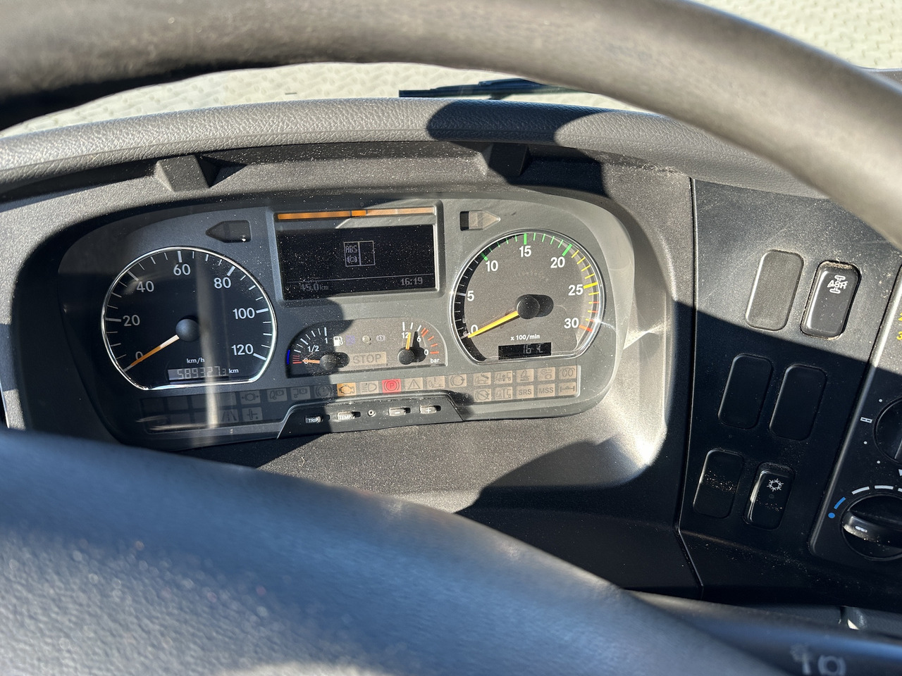 Mercedes-Benz Atego 1529 4x2  Atlas 57.3-A2   Kadaverkipper - Camion benne, Camion grue: photos 5 Mercedes-Benz Atego 1529 4x2  Atlas 57.3-A2   Kadaverkipper - Camion benne, Camion grue: photos 5