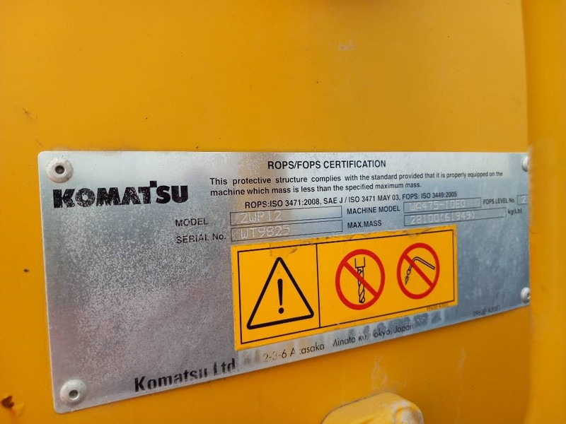 Chargeuse sur pneus Komatsu WA475-10: photos 8