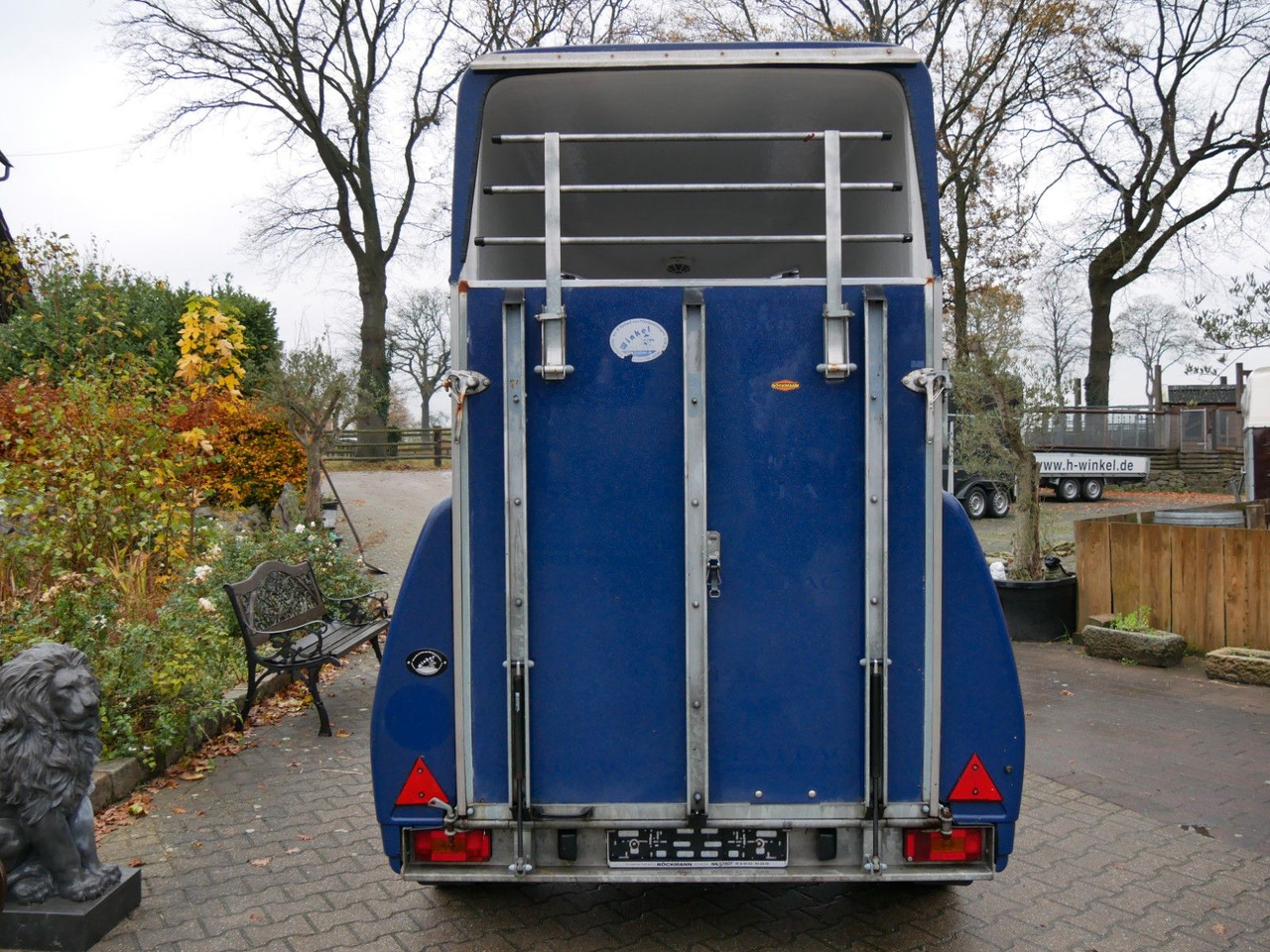 Böckmann Uno schwenkbare Klappe Fohlengitter - Remorque bétaillère: photos 2 Böckmann Uno schwenkbare Klappe Fohlengitter - Remorque bétaillère: photos 2