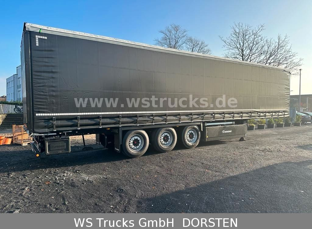 Krone Planauflieger SDP 27 Edscha, Rungen, SAF Achsen - Semi-remorque rideaux coulissants: photos 3 Krone Planauflieger SDP 27 Edscha, Rungen, SAF Achsen - Semi-remorque rideaux coulissants: photos 3