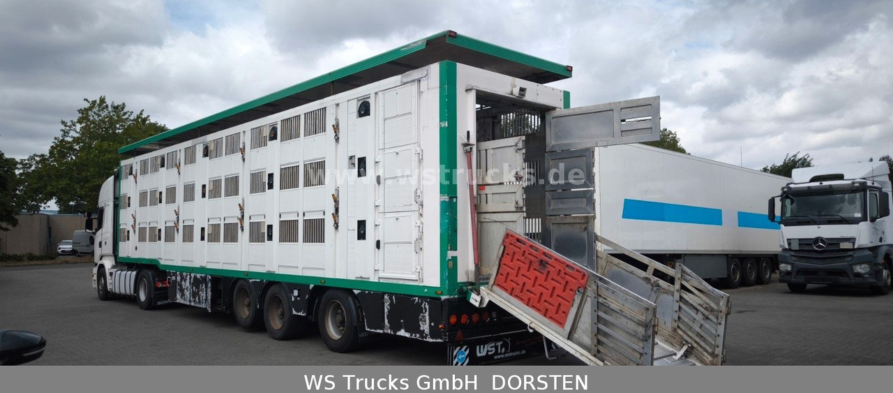 Scania R 450 + Menke-Janzen 3 Stock Hubdach - Tracteur routier: photos 5 Scania R 450 + Menke-Janzen 3 Stock Hubdach - Tracteur routier: photos 5