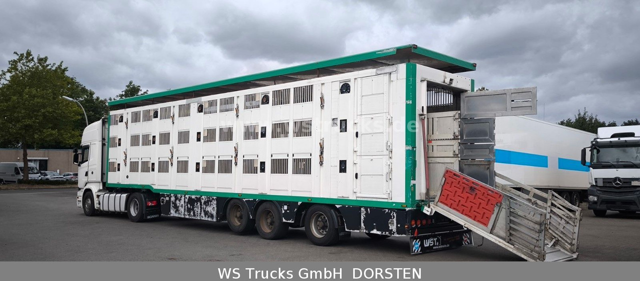 Scania R 450 + Menke-Janzen 3 Stock Hubdach - Tracteur routier: photos 4 Scania R 450 + Menke-Janzen 3 Stock Hubdach - Tracteur routier: photos 4