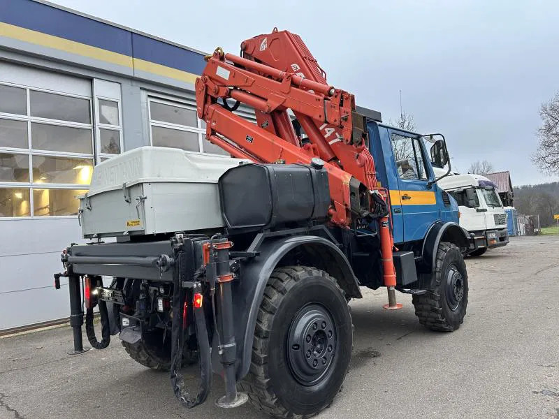 Unimog U 1500 (425) Ferrari Kran 147.2A*Jib* TÜV NEU! - Camion, Camion grue: photos 4 Unimog U 1500 (425) Ferrari Kran 147.2A*Jib* TÜV NEU! - Camion, Camion grue: photos 4