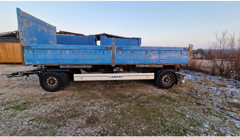Krone 6 x Jumbo Lafette m. Pritsche+Bordwände 1.18m Höh 6 x Jumbo Lafette m. Pritsche+Bordwände 1.18m Höhe! - Remorque plateau: photos 1 Krone 6 x Jumbo Lafette m. Pritsche+Bordwände 1.18m Höh 6 x Jumbo Lafette m. Pritsche+Bordwände 1.18m Höhe! - Remorque plateau: photos 1