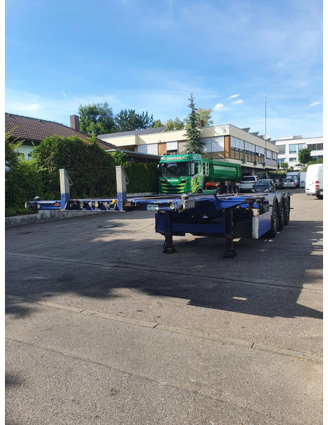 M&V Euro 902 KS *High Cube Containerchassis ausziehbar* - Semi-remorque porte-conteneur/ Caisse mobile: photos 2 M&V Euro 902 KS *High Cube Containerchassis ausziehbar* - Semi-remorque porte-conteneur/ Caisse mobile: photos 2