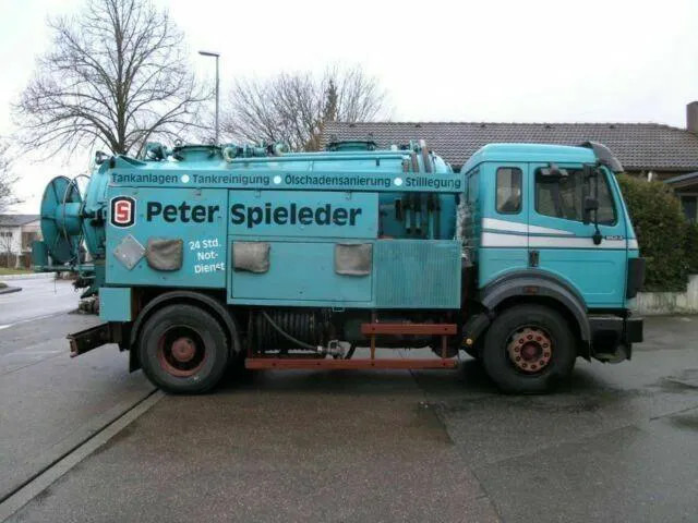 Mercedes-Benz ASSMANN SAUG SPÜL A3 TANK +KOMBIFZ f. Diesel/ Heizöl - Camion hydrocureur: photos 3 Mercedes-Benz ASSMANN SAUG SPÜL A3 TANK +KOMBIFZ f. Diesel/ Heizöl - Camion hydrocureur: photos 3